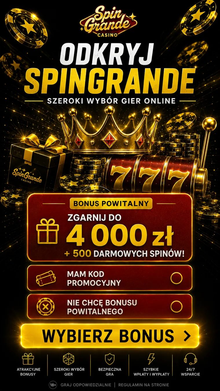 SpinGrande — złoty automat 777 i oferta powitalna