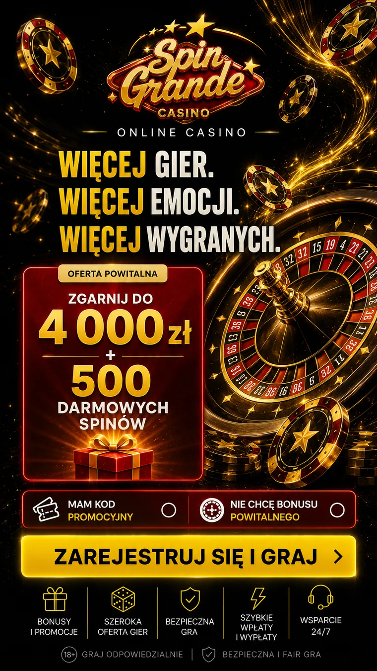 SpinGrande — ruletka i oferta powitalna